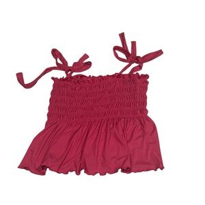 Ultra Flirt Red Crop Top